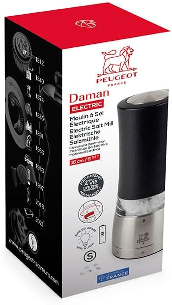 Peugeot Daman Electric u'Select Salt Mill – 16 cm