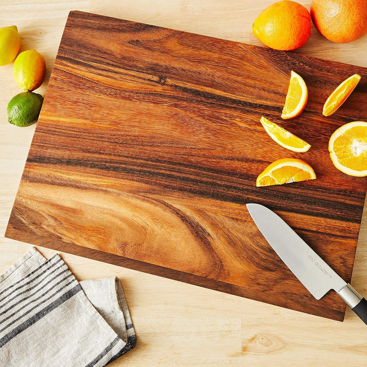 Ironwood Acacia Wood Long Grain Utility Chop Board