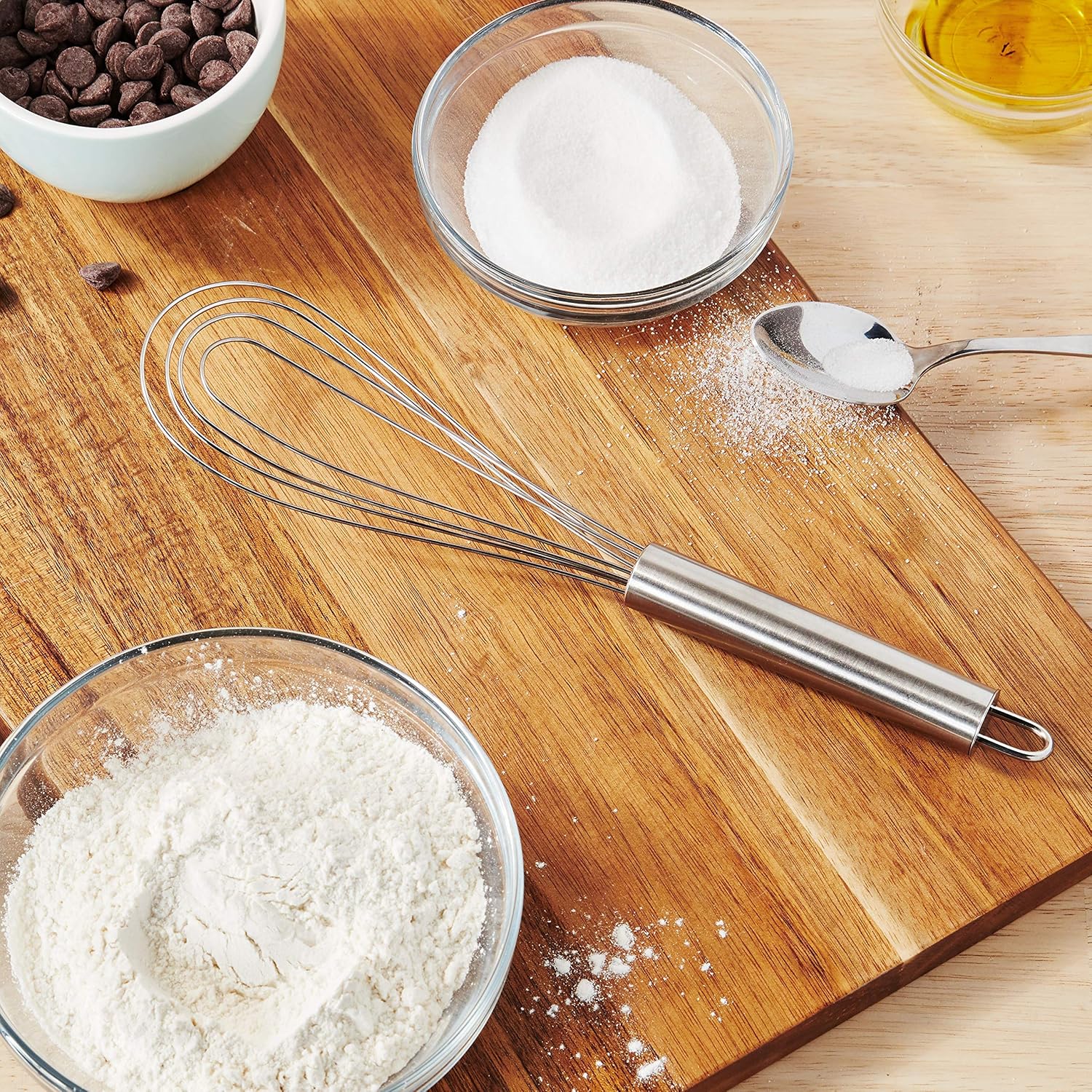 Fox Run 10" Stainless Steel Flat Whisk