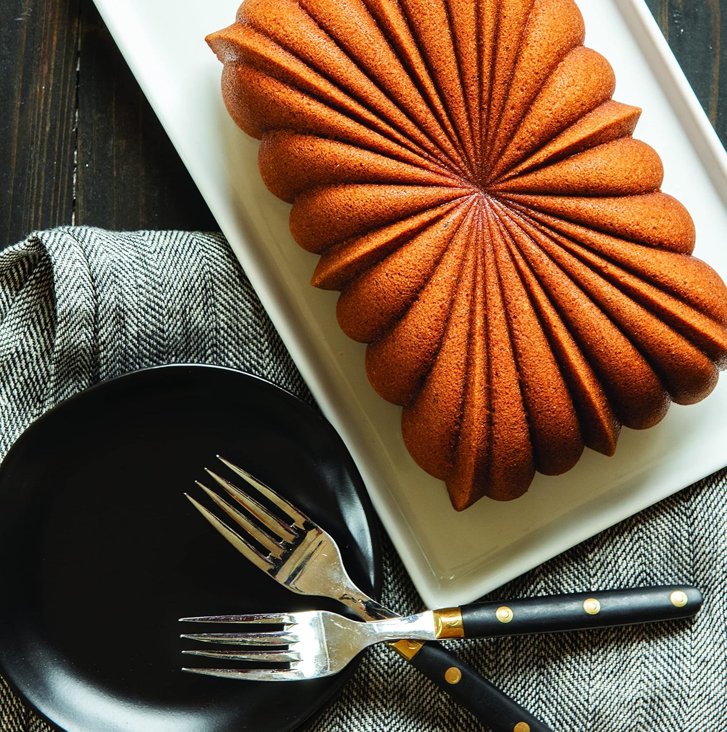 Nordic Ware Classic Fluted Loaf Pan