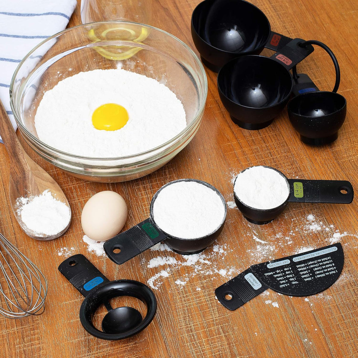 Fox Run Measuring Cup Set With Egg Separator