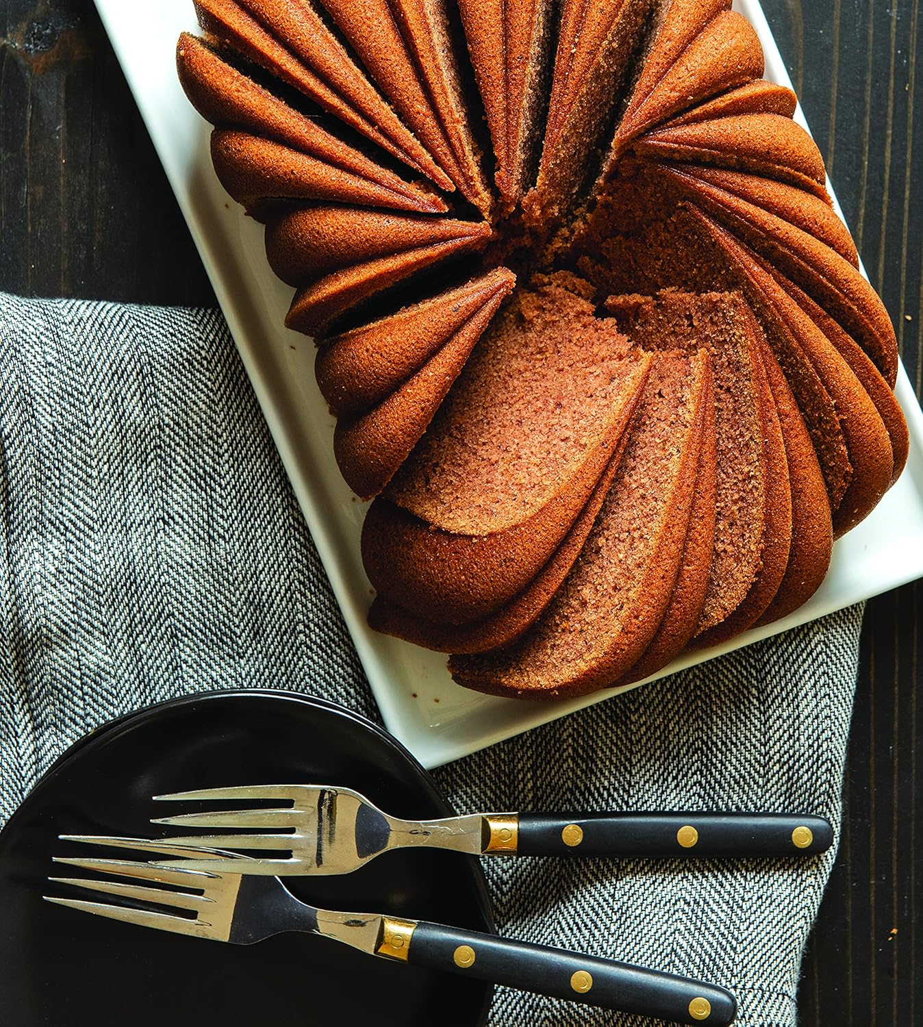 Nordic Ware Classic Fluted Loaf Pan