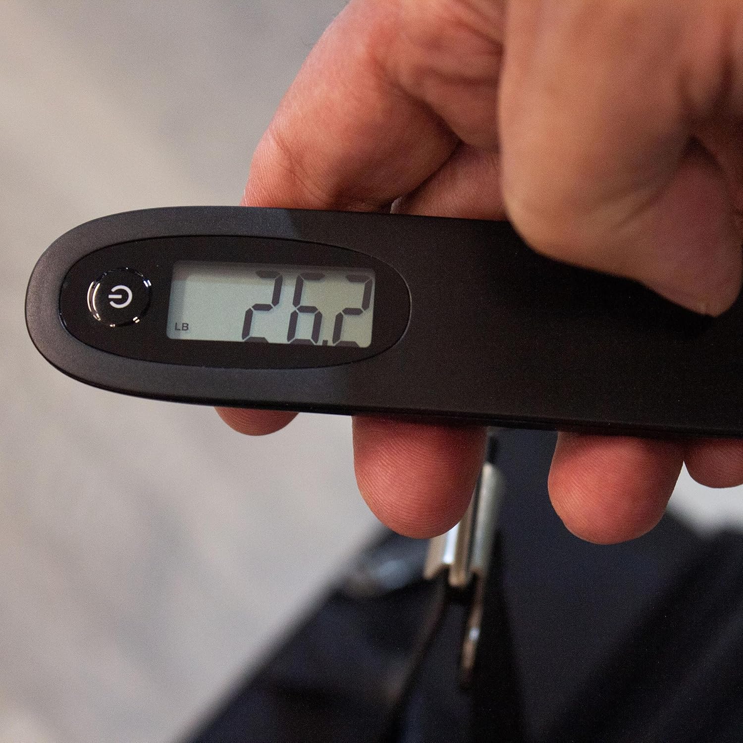 Escali Velo Slimline Luggage Scale – Black