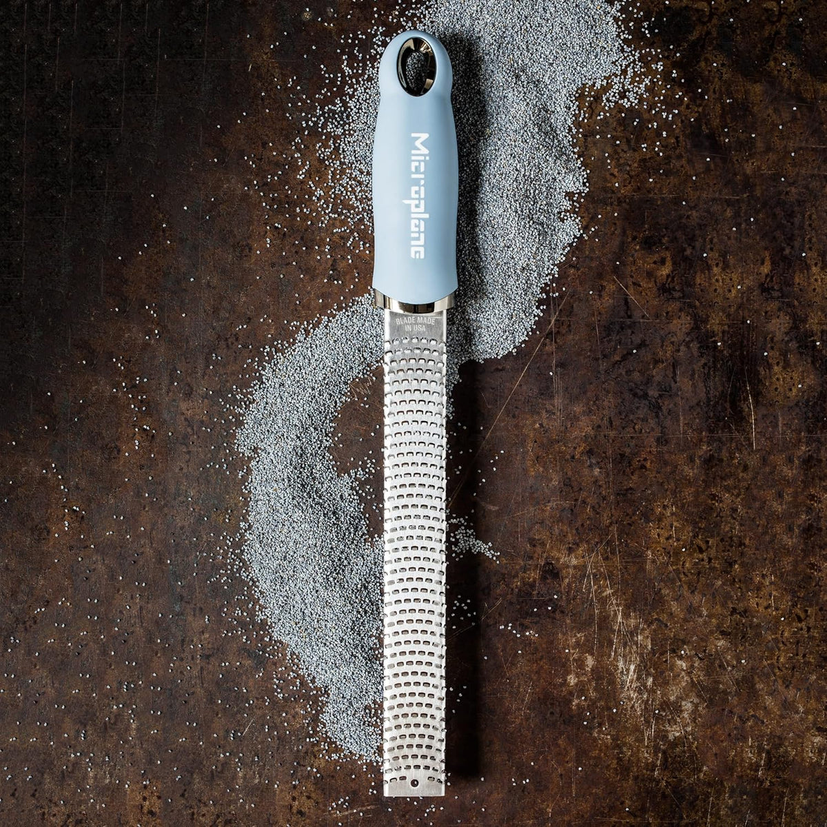 Microplane Premium Series Zester / Grater – Sky Blue by Kitchen Niche