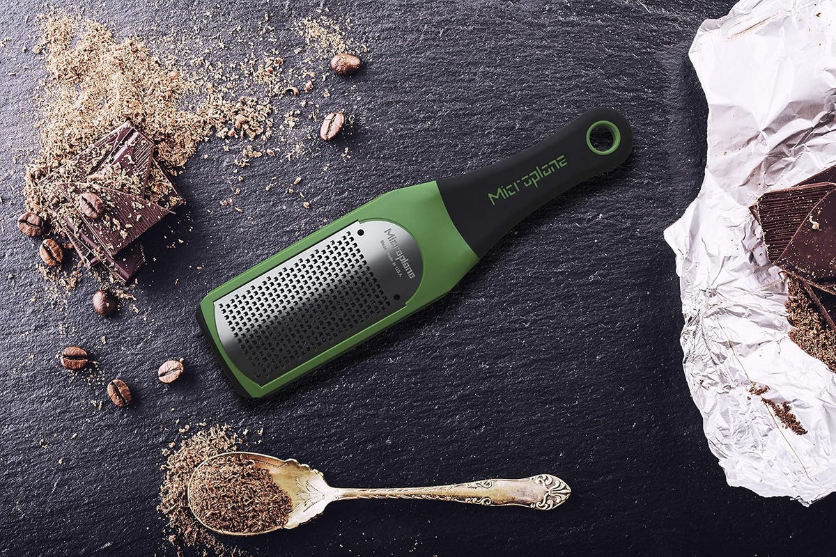 Microplane Artisan Series Coarse Grater – Green by Kitchen Niche