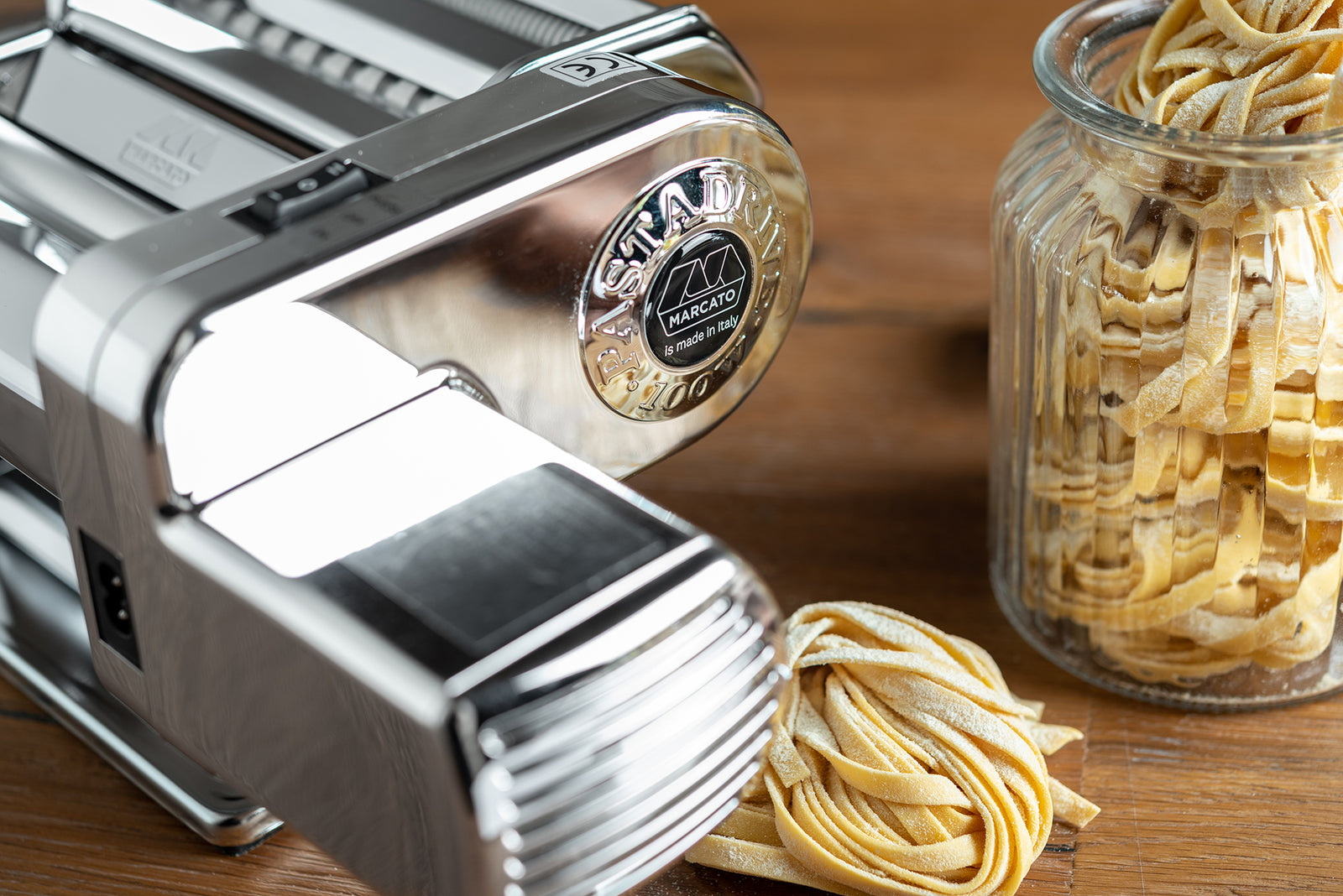 Marcato AmpiaMotor 110V Pasta Machine – Electric Pasta Maker