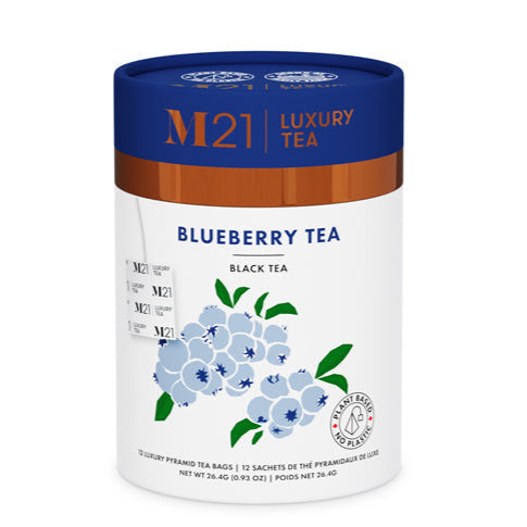 Metropolitan Tea M21 Blueberry Tea Can Of 24 Bags by Kitchen Niche
