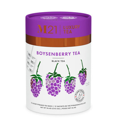 Metropolitan Tea M21 Boysenberry Tea Can Of 24 Bags by Kitchen Niche