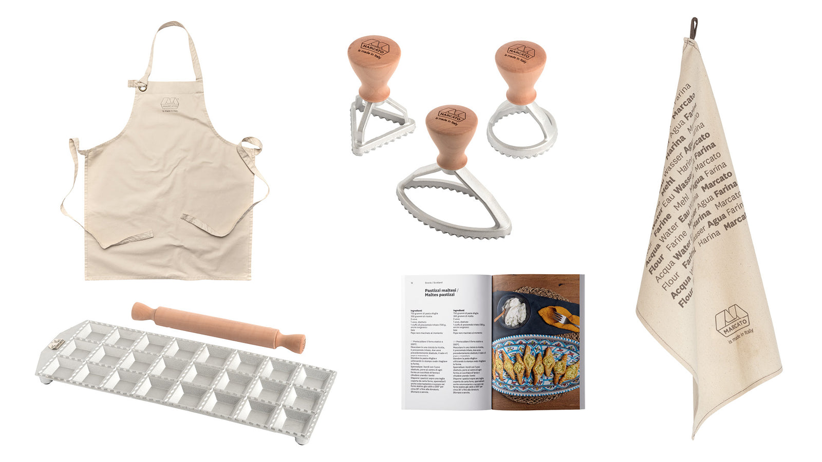 Marcato Ravioli Like a Pro – 6 pc Set