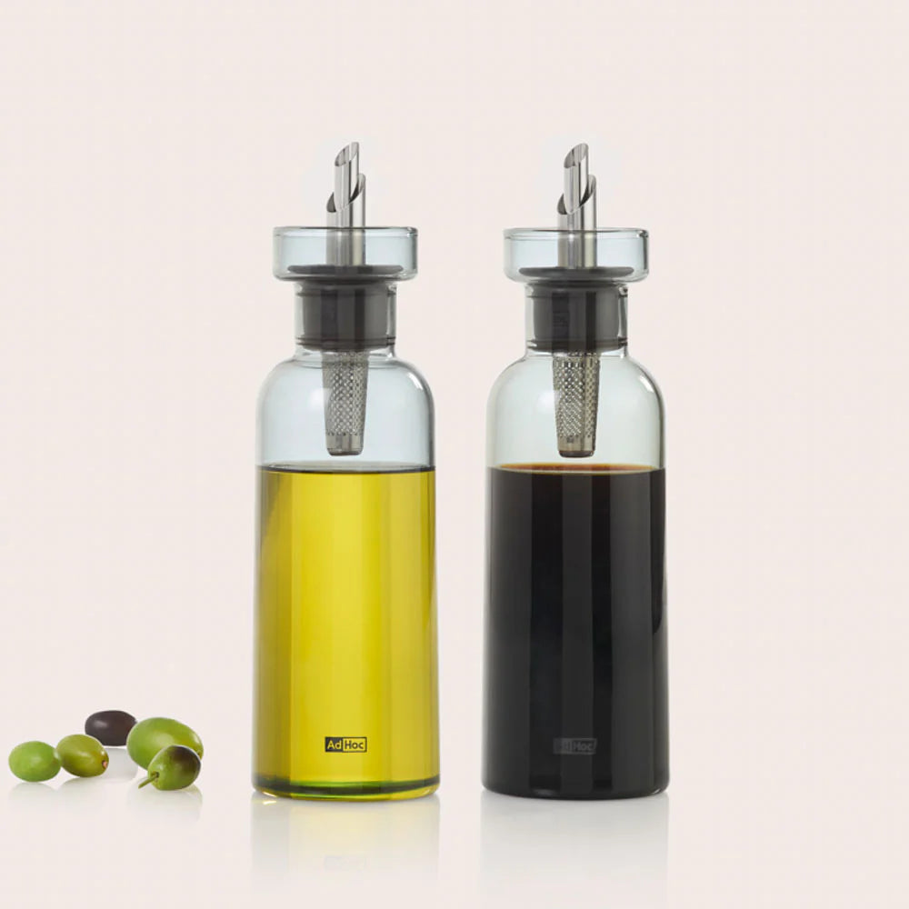 AdHoc Aromapour Oil and Vinegar Dispenser Set – 300 ml
