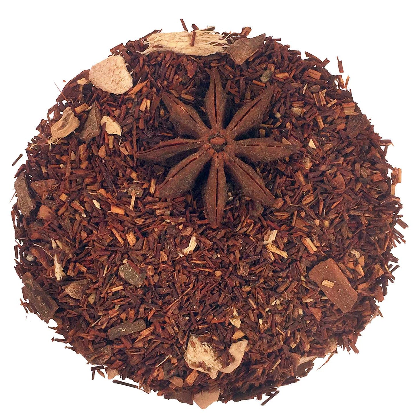 Metropolitan Tea Cinnamon Bun Rooibos Chai Botanical Blend Loose Leaf Tea 1.1 lbs