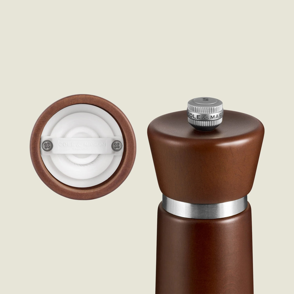 Cole & Mason Millbank Pepper Mill – Chestnut Beech Wood