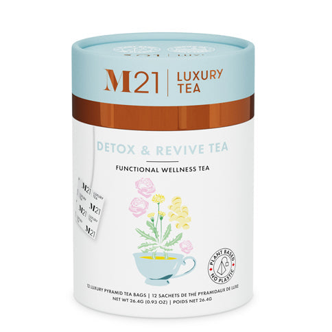 Metropolitan Tea M21 Detox & Revive Tea Can Of 24 Bags by Kitchen Niche