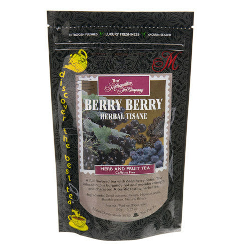 Metropolitan Tea Company Berry Berry Loose Tea - 100g Discovery Pack