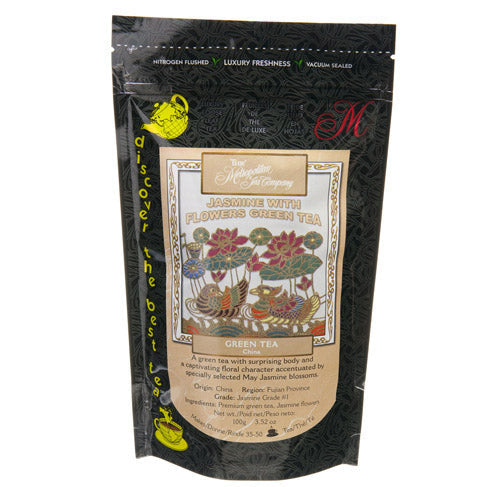 Metropolitan Tea Company Jasmine with Flowers Loose Tea - 100g Discovery Pack