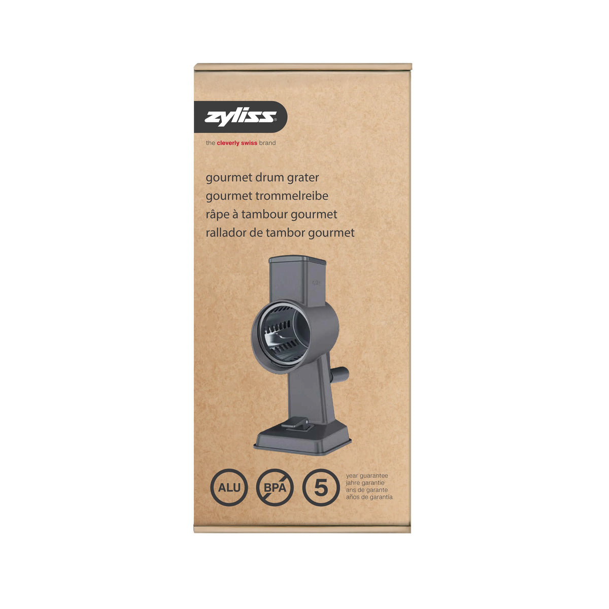 Zyliss Gourmet Drum Grater – Single