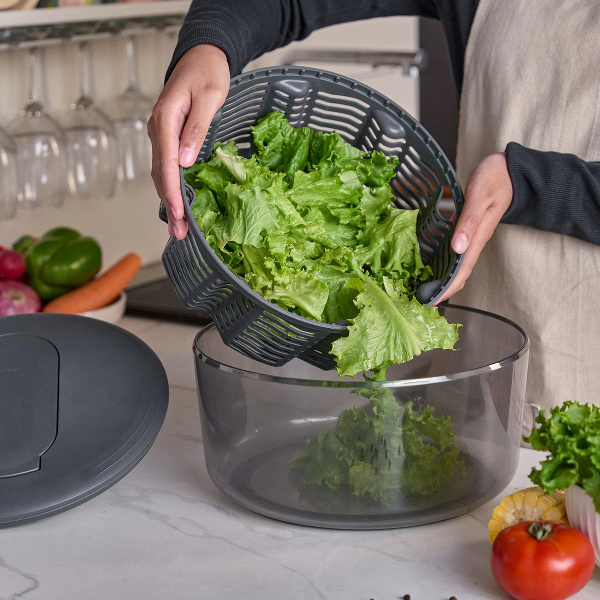 Zyliss Swift Dry Salad Spinner – Small