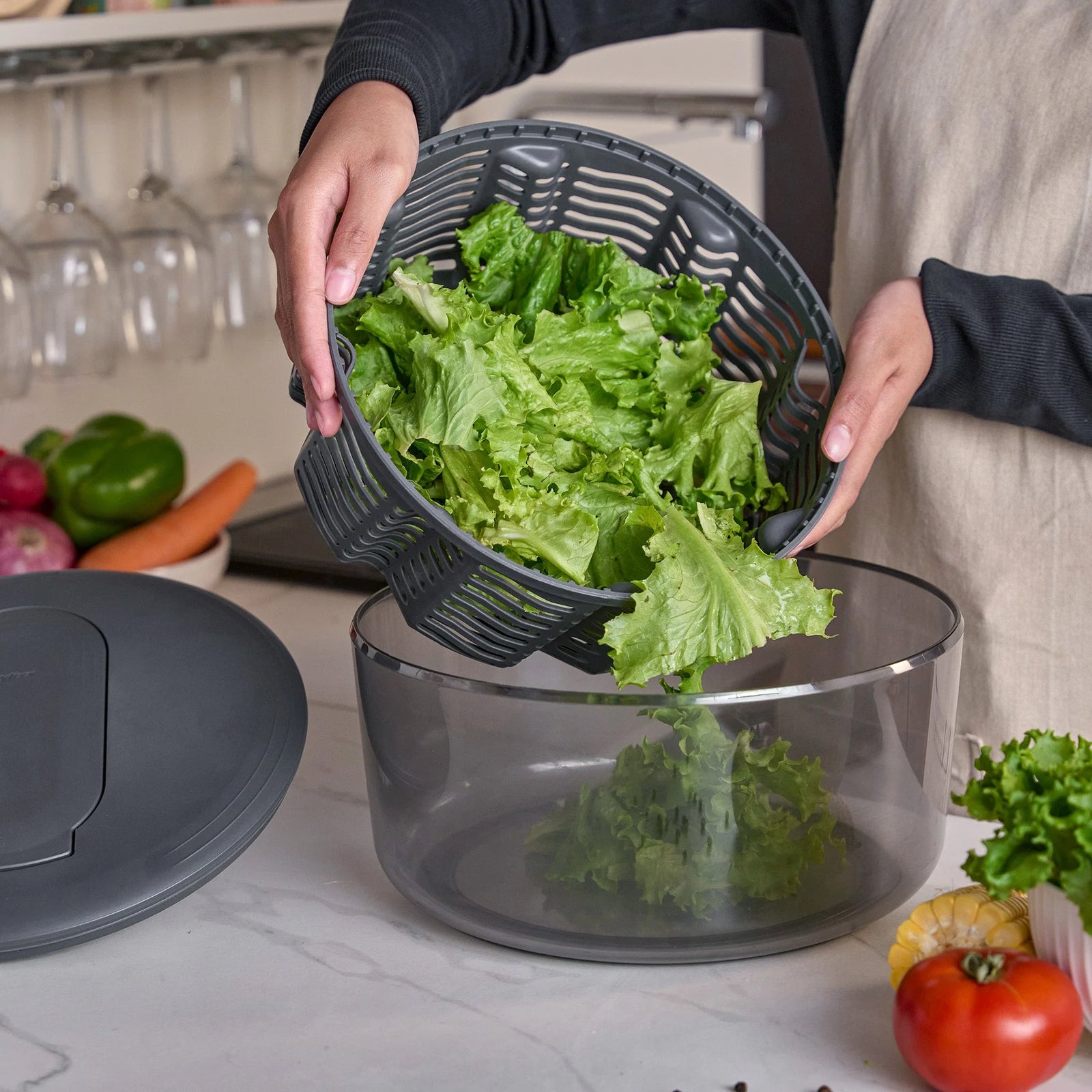 Zyliss Swift Dry Salad Spinner – Small