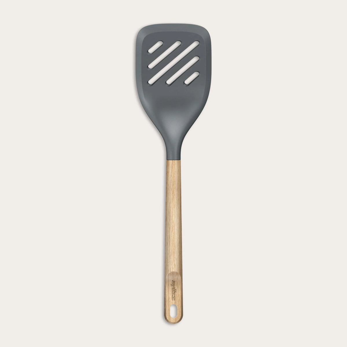 Zyliss Slotted Turner with Oak Wood Handle