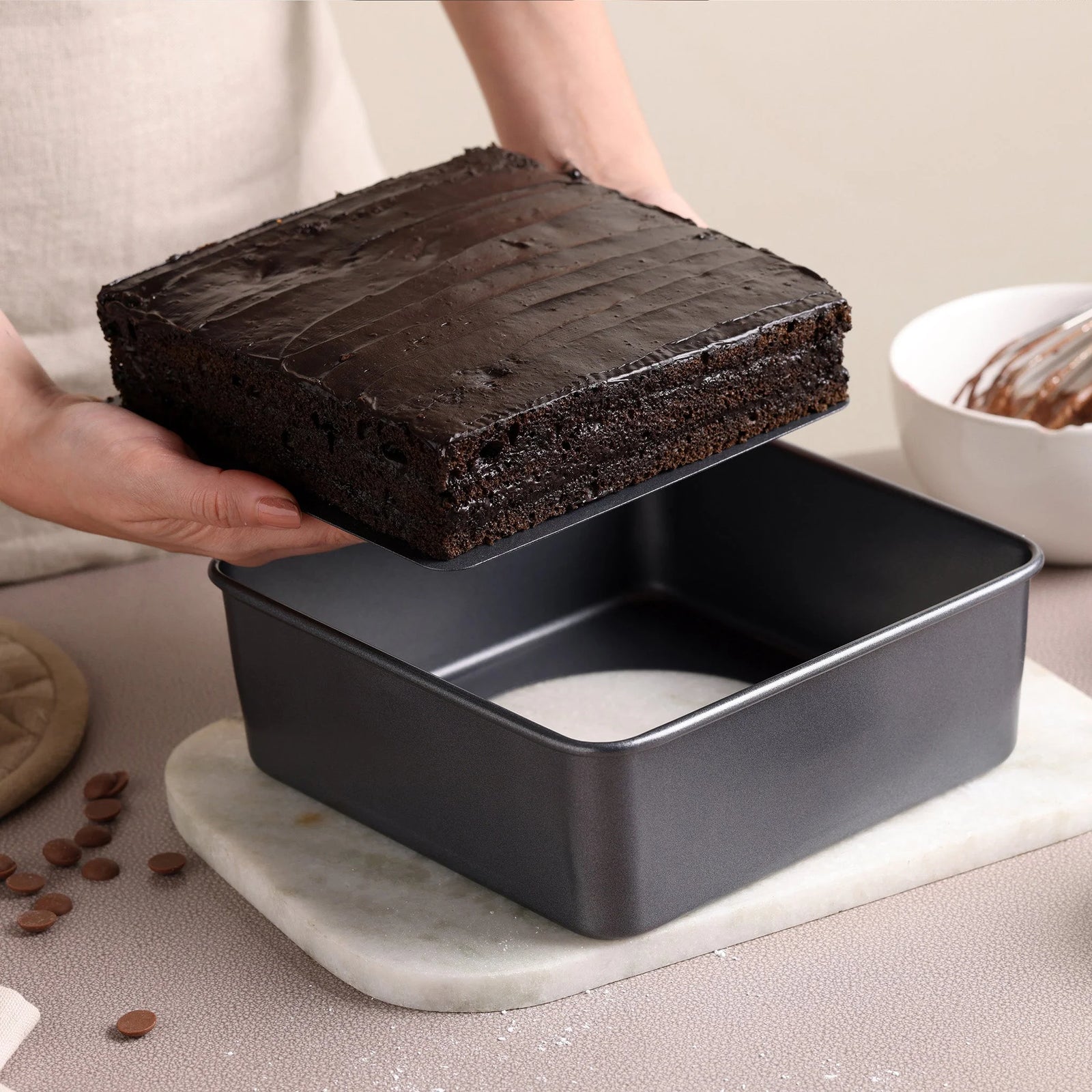 Zyliss Removable Base Square Pan