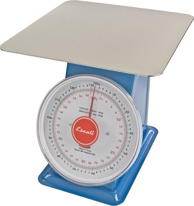 Escali Mercado Dial Scale with Platform – Blue
