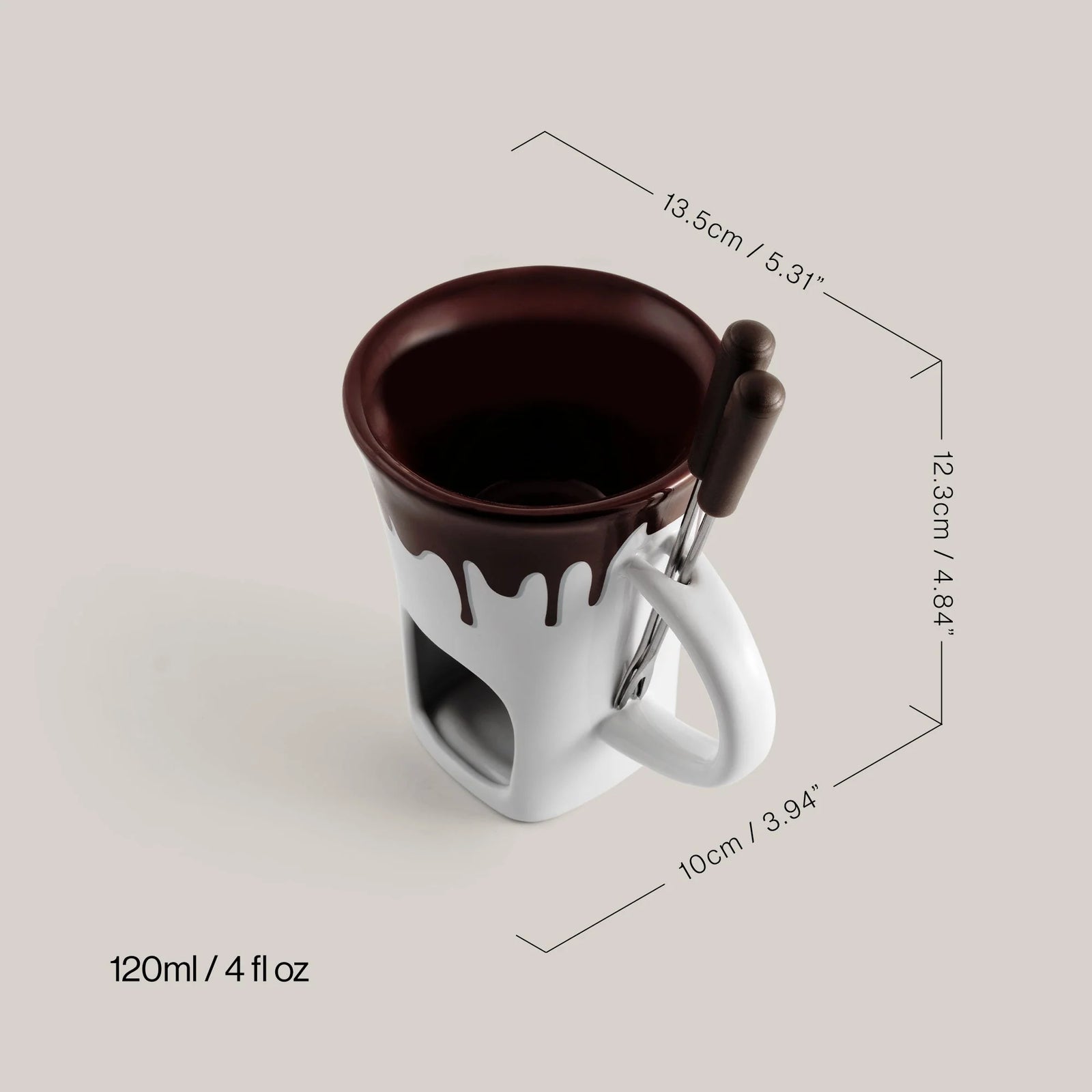 Swissmar Nostalgia 4 Pc. Candle Fondue Set