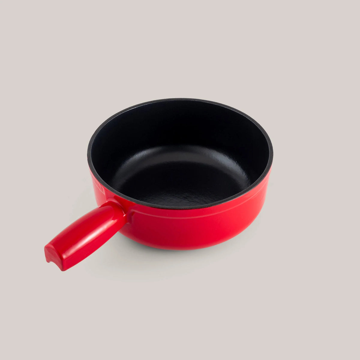 Swissmar Ticino Cast Iron Cheese Fondue Set – Red