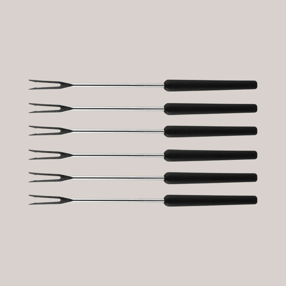 Swissmar Lucerne 10 Pc. Cast Iron Fondue Set – Matte Black