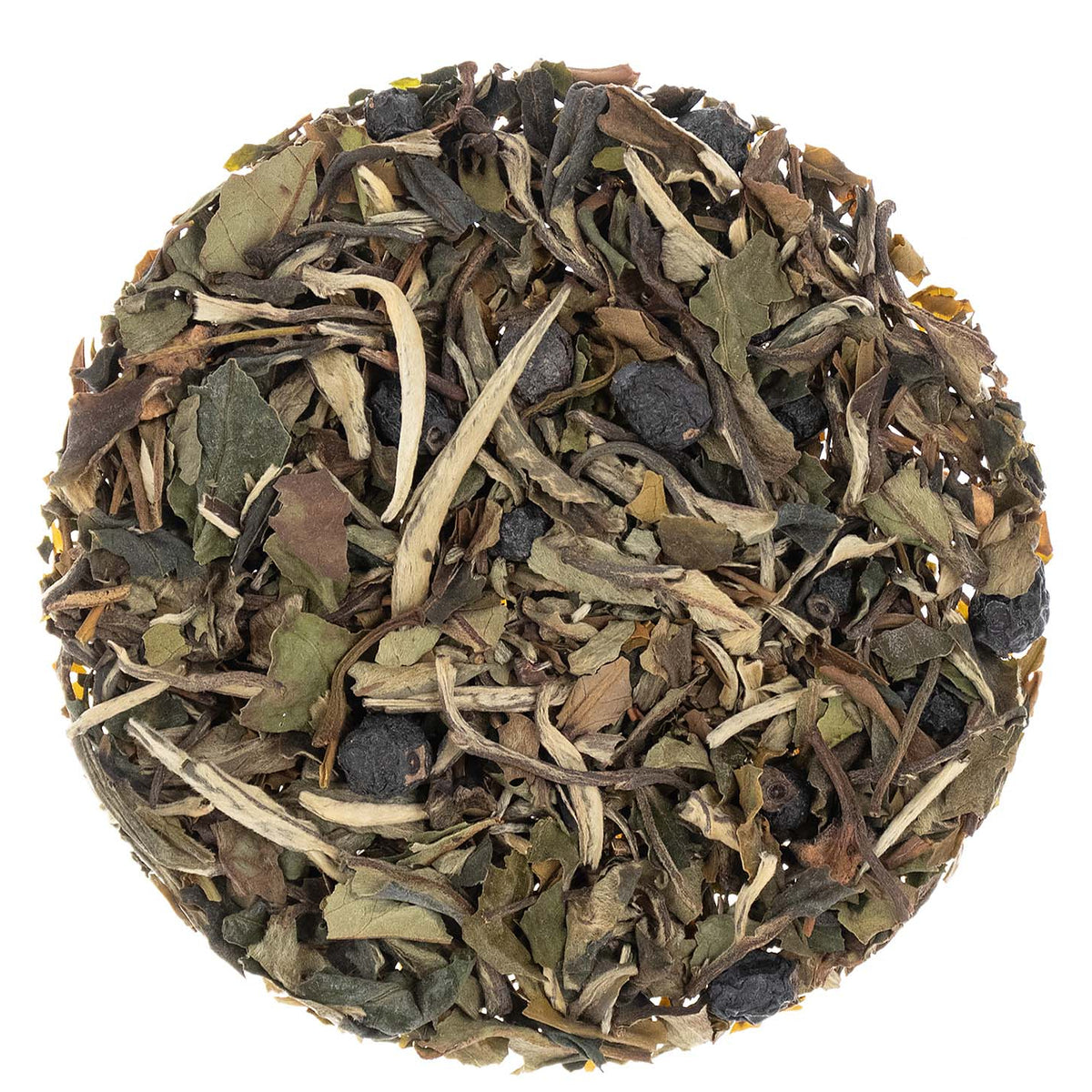 Metropolitan Tea Blueberry White Loose Leaf Tea 1.1 lbs