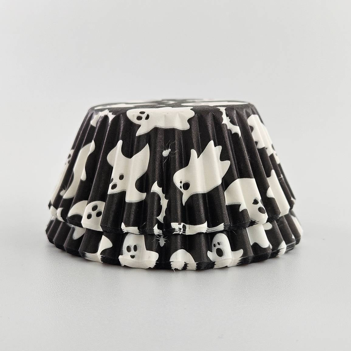 Fox Run Halloween Ghost Baking Cups – 50 Pack