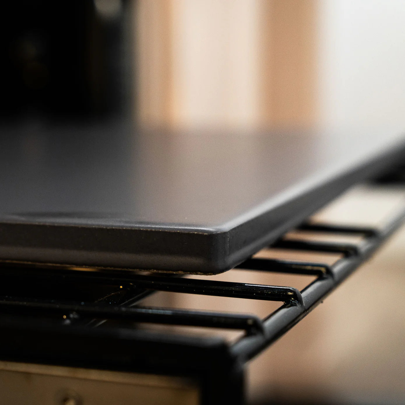 Old Stone Pizza Kitchen  Glazed Rectangular Pizza Stone, 14x16-Inch, Grey Old Stone Pizza Kitchen by Kitchen Niche