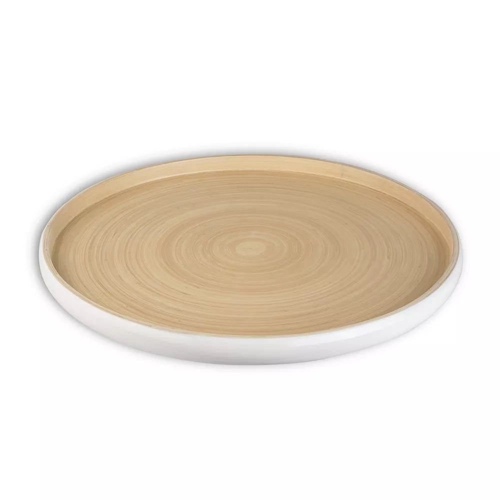 Joyce Chen Lexa Serving Tray – White – 16 Inch