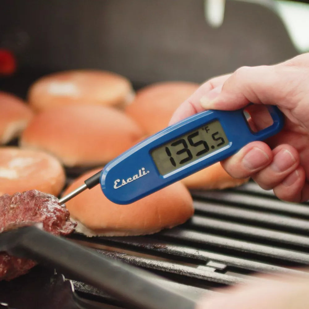 Escali Compact Folding Digital Thermometer – Blue
