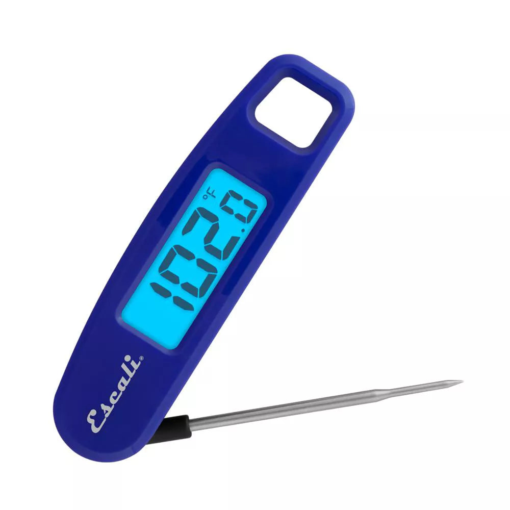 Escali Compact Folding Digital Thermometer – Blue
