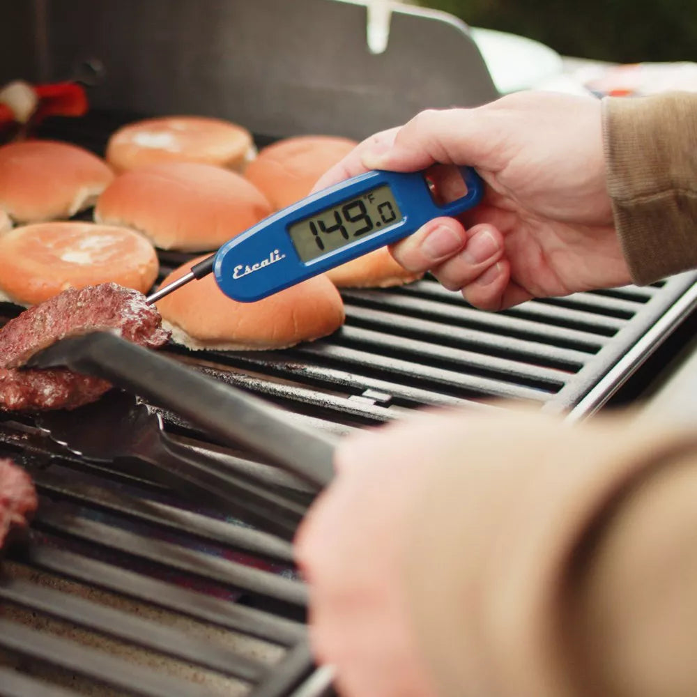 Escali Compact Folding Digital Thermometer – Blue