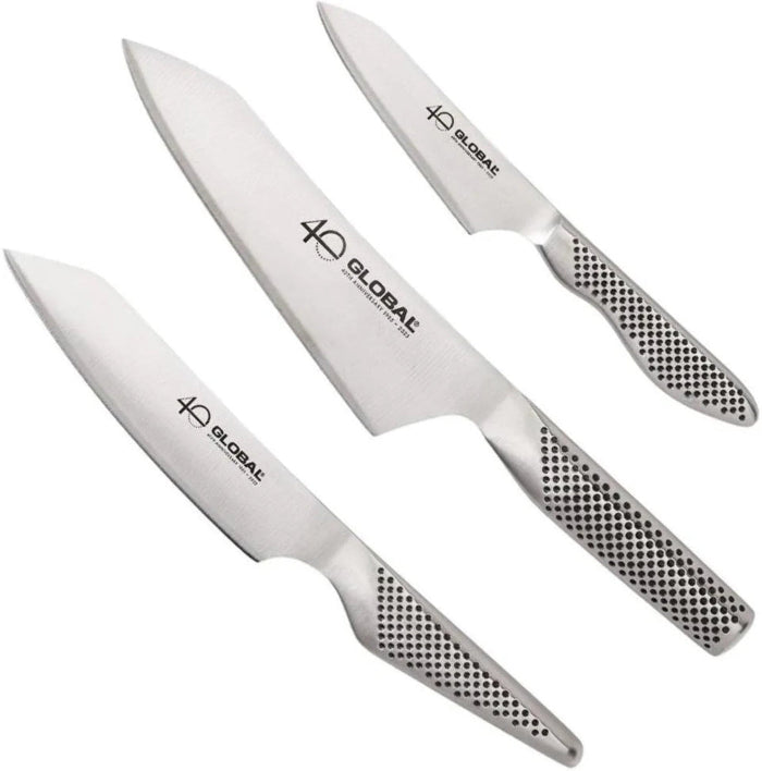Global 40th Anniversary 3-Piece Knife Set