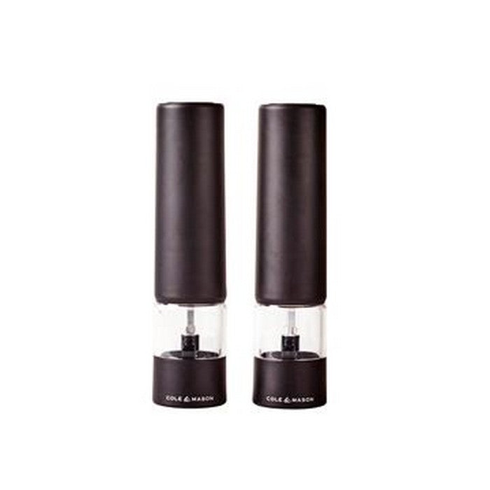Cole &amp; Mason Brixton Electronic Mill Gift Set – Matt Black