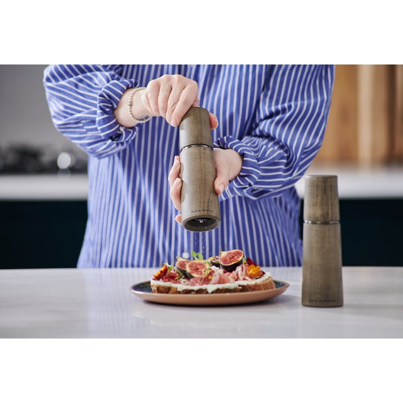 Cole & Mason Marlow Stained Beech Wood Mill Gift Set – Grey