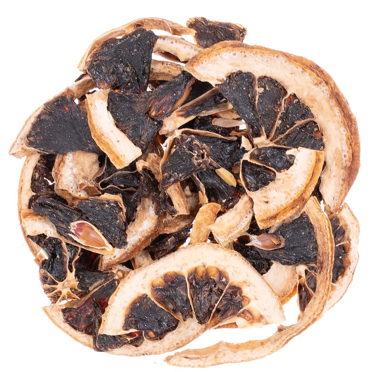 Metropolitan Tea Air Dried Lemon Pieces 1/2 Cut Loose Leaf Herbal Tea 0.55 lbs