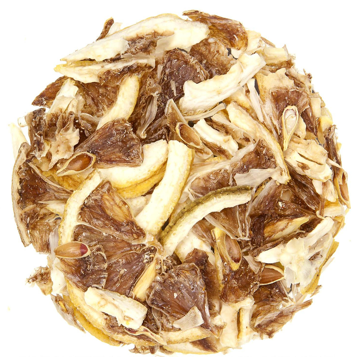 Metropolitan Tea Air Dried Lemon Pieces 1/4 Cut Loose Leaf Herbal Tea 1.1 lbs