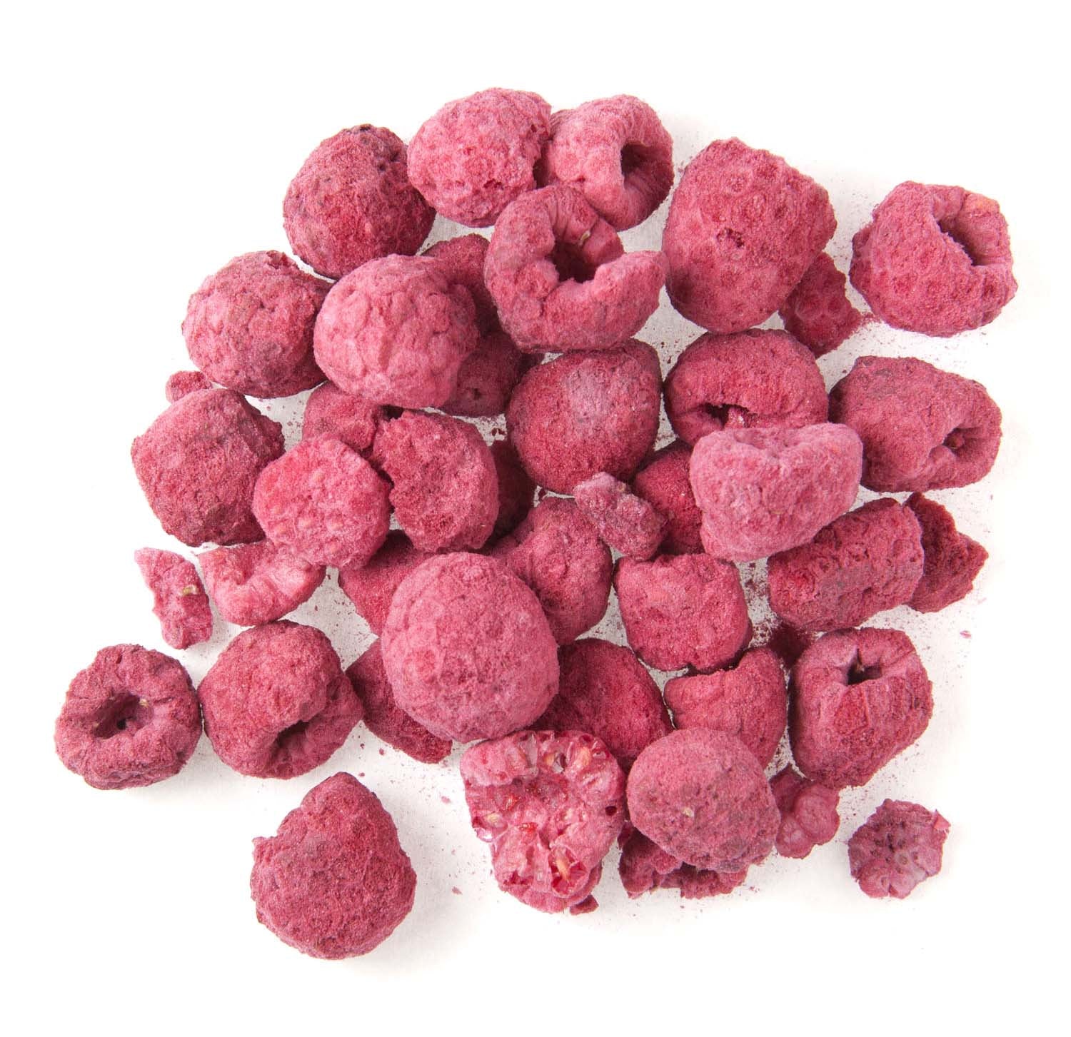 Metropolitan Tea Freeze Dried Raspberry Pieces Loose Leaf Herbal Tea 0.27 lbs