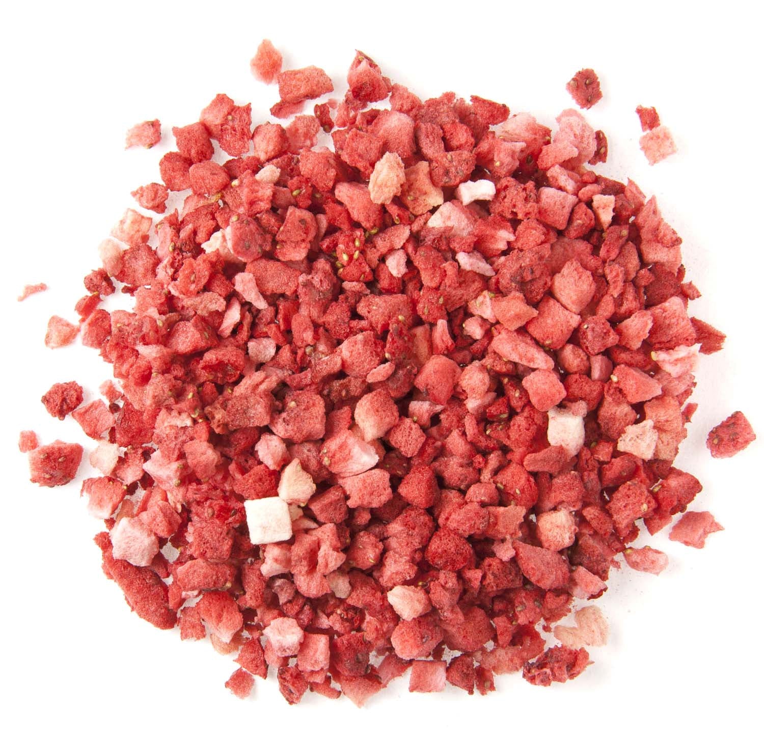 Metropolitan Tea Freeze Dried Strawberry Pieces Loose Leaf Herbal Tea 0.27 lbs