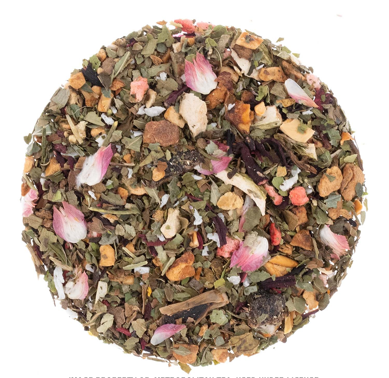 Metropolitan Tea Strawberry Mojito Herb & Fruit Loose Leaf Tea 0.827 lbs