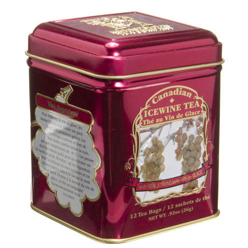 Metropolitan Tea Company Canadian Ice Wine Tea – 24-Teabag Tin