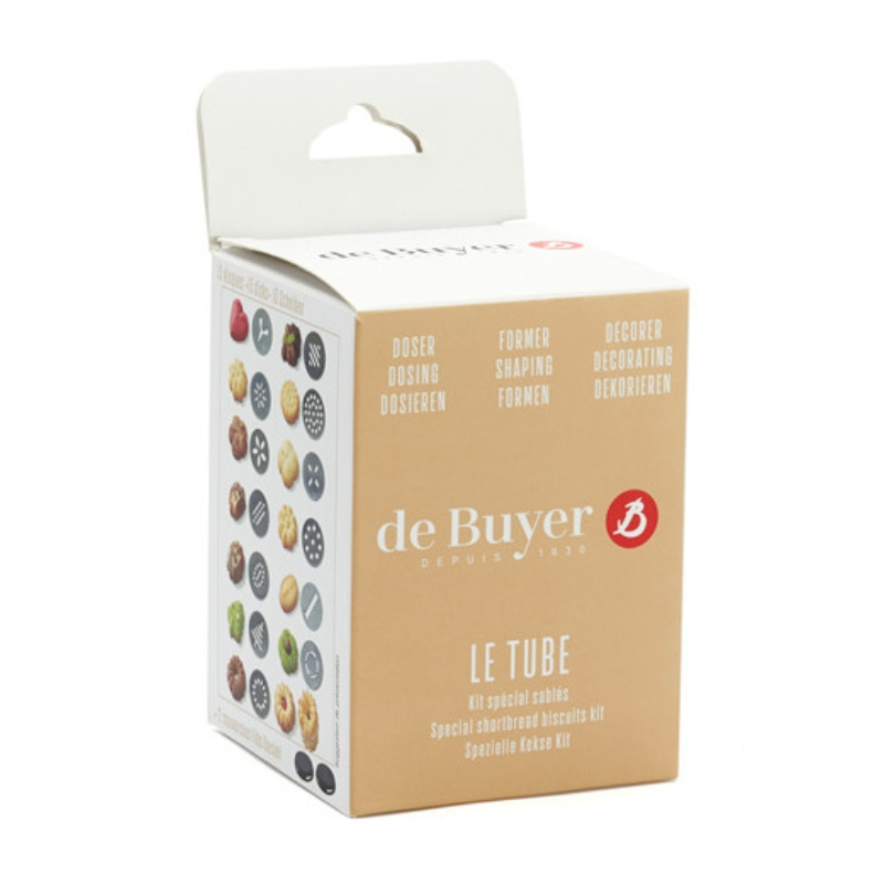 De Buyer Le Tube Additional Cookie Set – 13 Decorative Discs