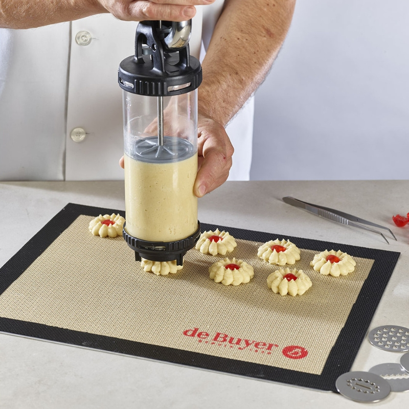 De Buyer Le Tube Additional Cookie Set – 13 Decorative Discs