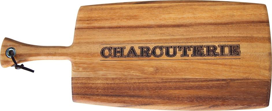 Ironwood Acacia Wood Charcuterie Paddle Board
