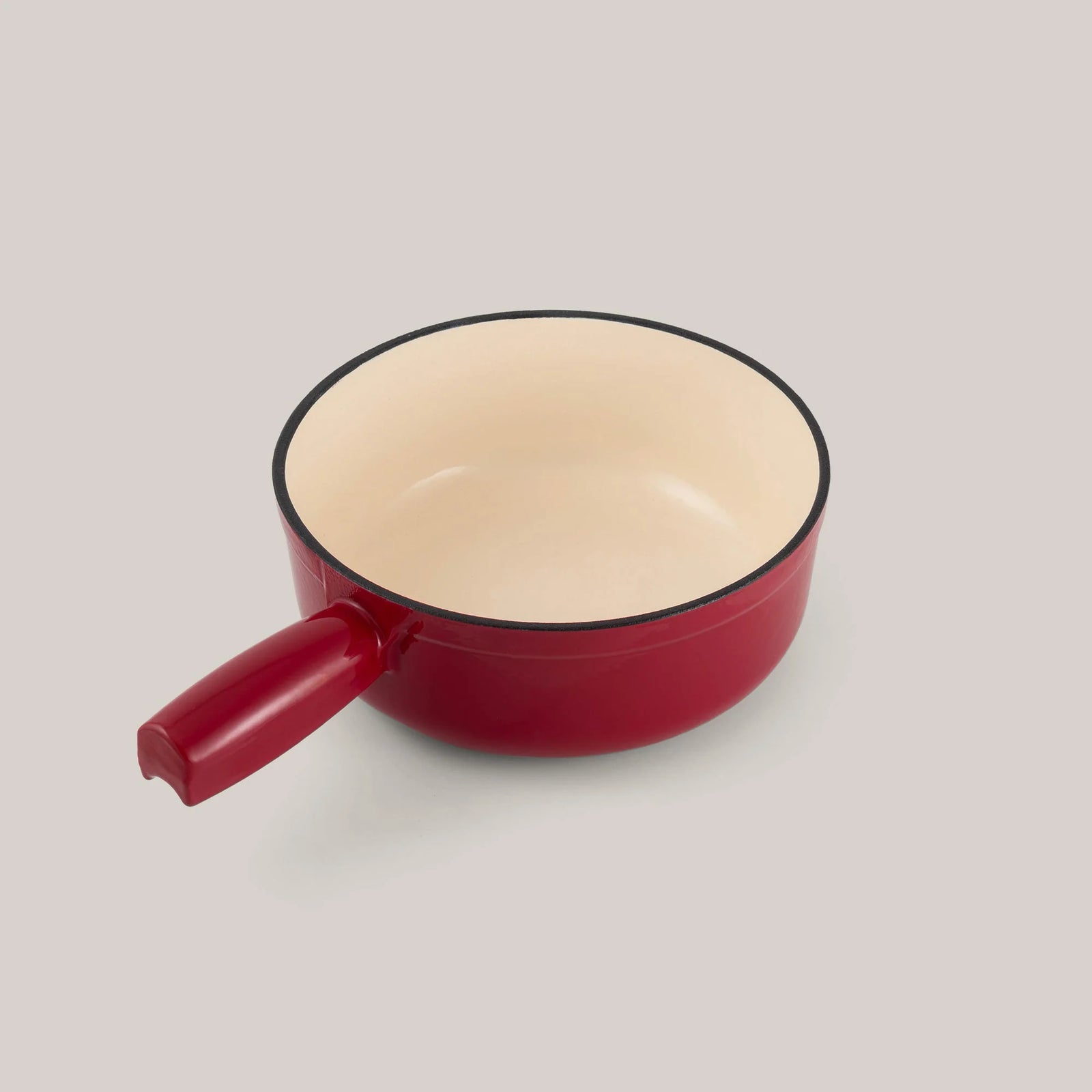 Swissmar Lugano Cast Iron Replacement Pot – Cherry Red, Large