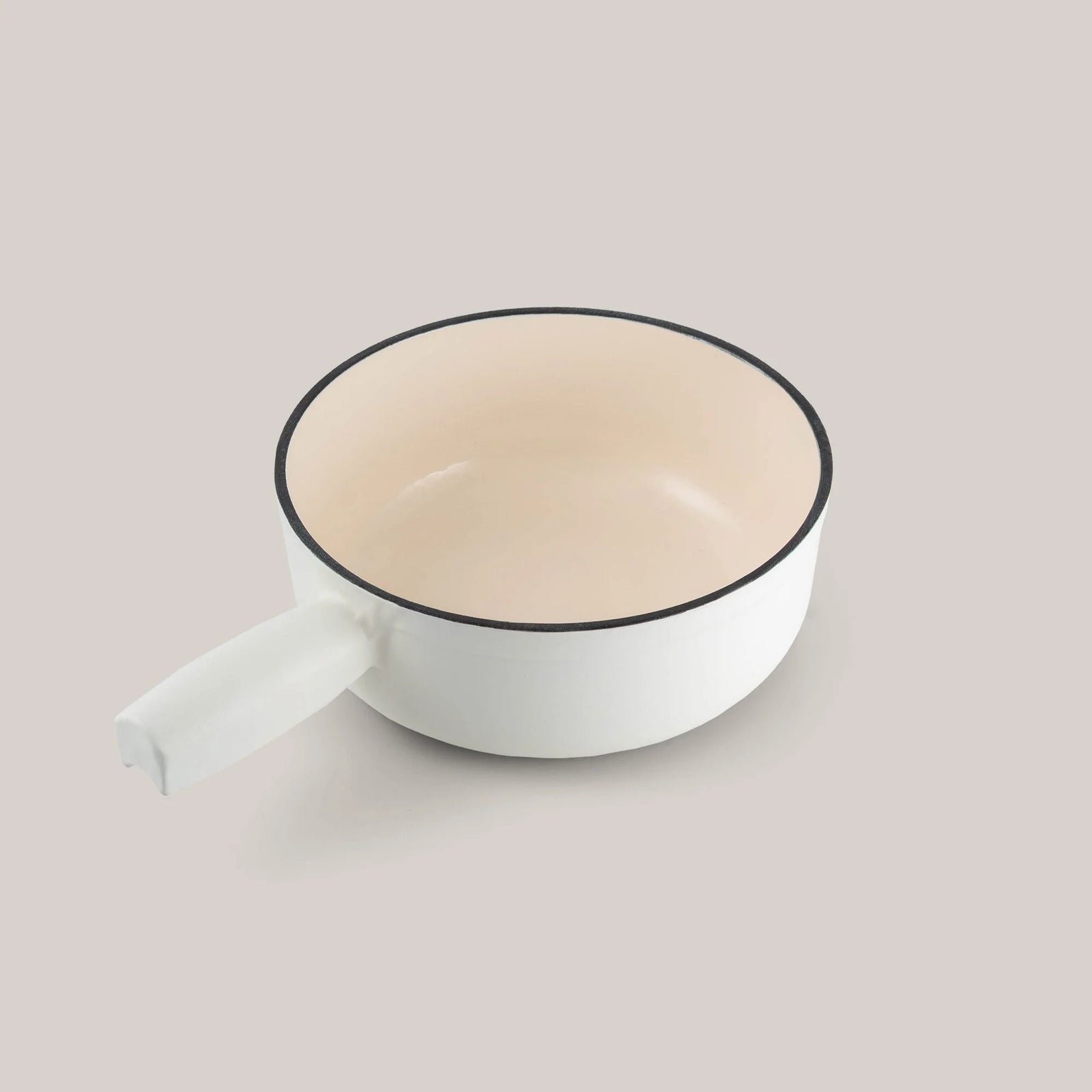 Swissmar Lugano Cast Iron Cheese Fondue Set – Matte White