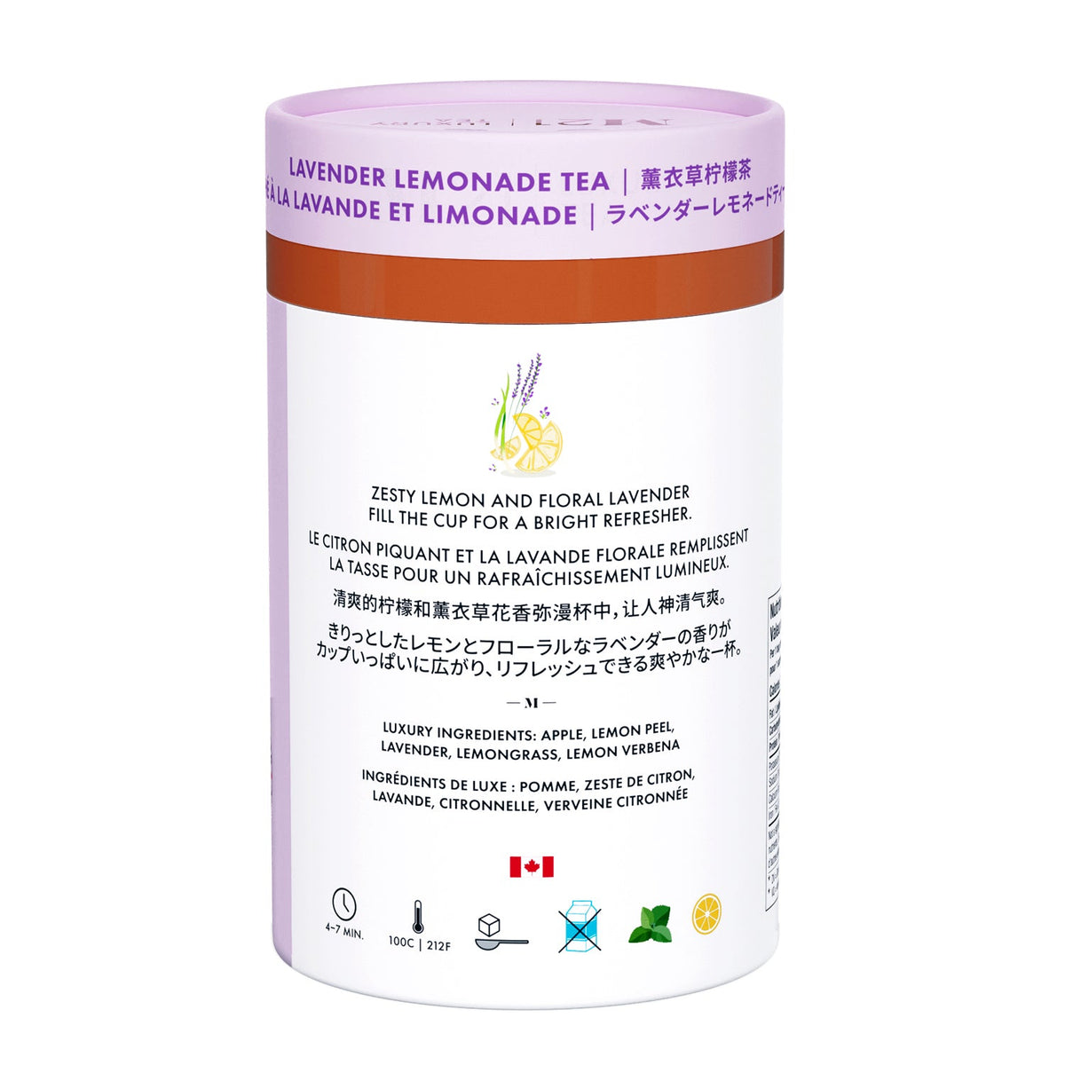 Metropolitan Tea M21 Lavender Lemonade – Can of 24 Tea Bags by Kitchen Niche